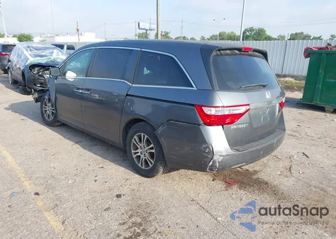 2012 Honda Odyssey Ex из США, поврежденный, VIN 5FNRL5H44CB109733